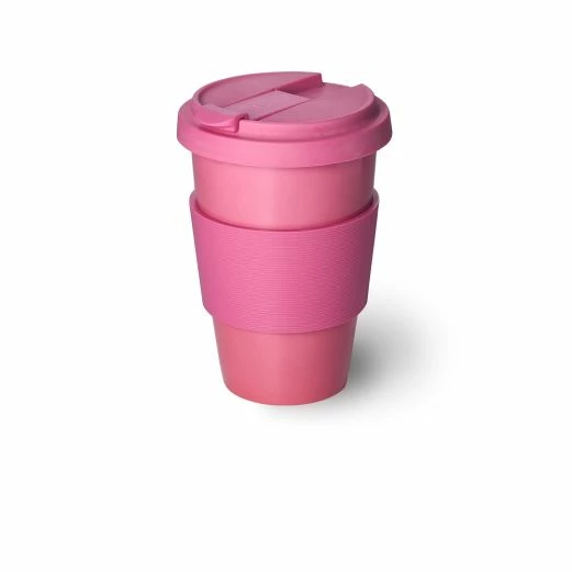 DIBBERN Coffee To Go Becher Solid Color In Pink 3 DIBBERN Coffee To Go Becher Solid Color In Pink