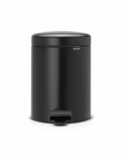 BRABANTIA Treteimer Newicon In Matt Black 2 X 2 Liter