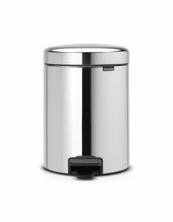 BRABANTIA Treteimer Newicon In Brilliant Steel 2 X 2 Liter