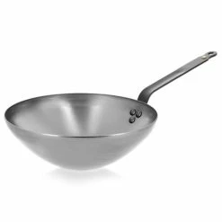 DE BUYER Wok Mineral B Element 28 Cm