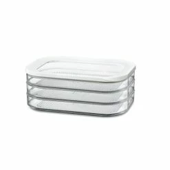 MEPAL Kühlschrankdose 3-Schichten Aufschnitt Modula In Weiß