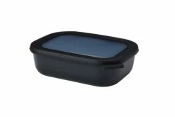 MEPAL Multischüssel Cirqula Rechteckig In Nordic Black 1000 Ml