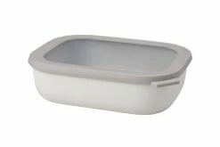 MEPAL Multischüssel Cirqula Rechteckig In Nordic White 2000 Ml