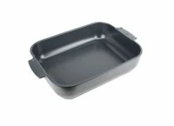 PEUGEOT Auflaufform Appolia Aus Keramik Schiefergrau 25 Cm X 17 Cm X 6 Cm