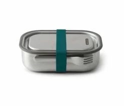 BLACK + BLUM Lunchbox Aus Edelstahl Ocean 20 Cm X 15 Cm