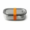 BLACK + BLUM Lunchbox Aus Edelstahl Orange 20 Cm X 15 Cm