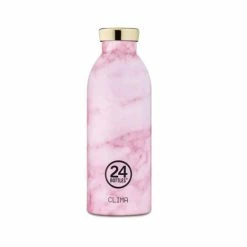 24 BOTTLES Trinkflasche Clima Pink Marble 500 Ml